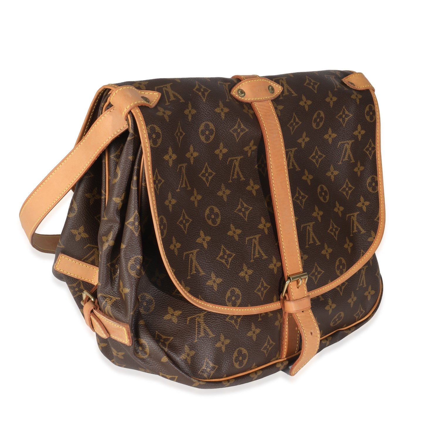 Louis Vuitton Monogram Canvas Saumur 35