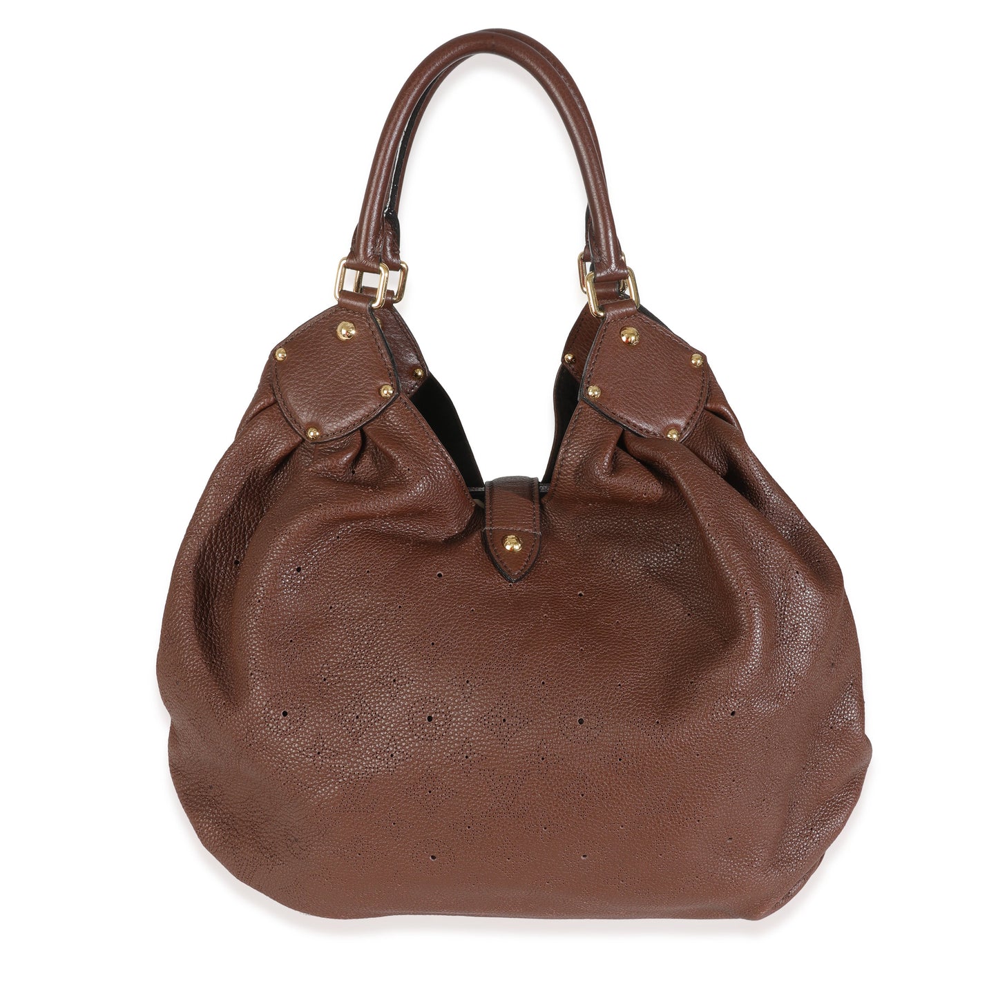 Luxury Women's Handbag | Louis Vuitton Acajou Monogram Mahina L