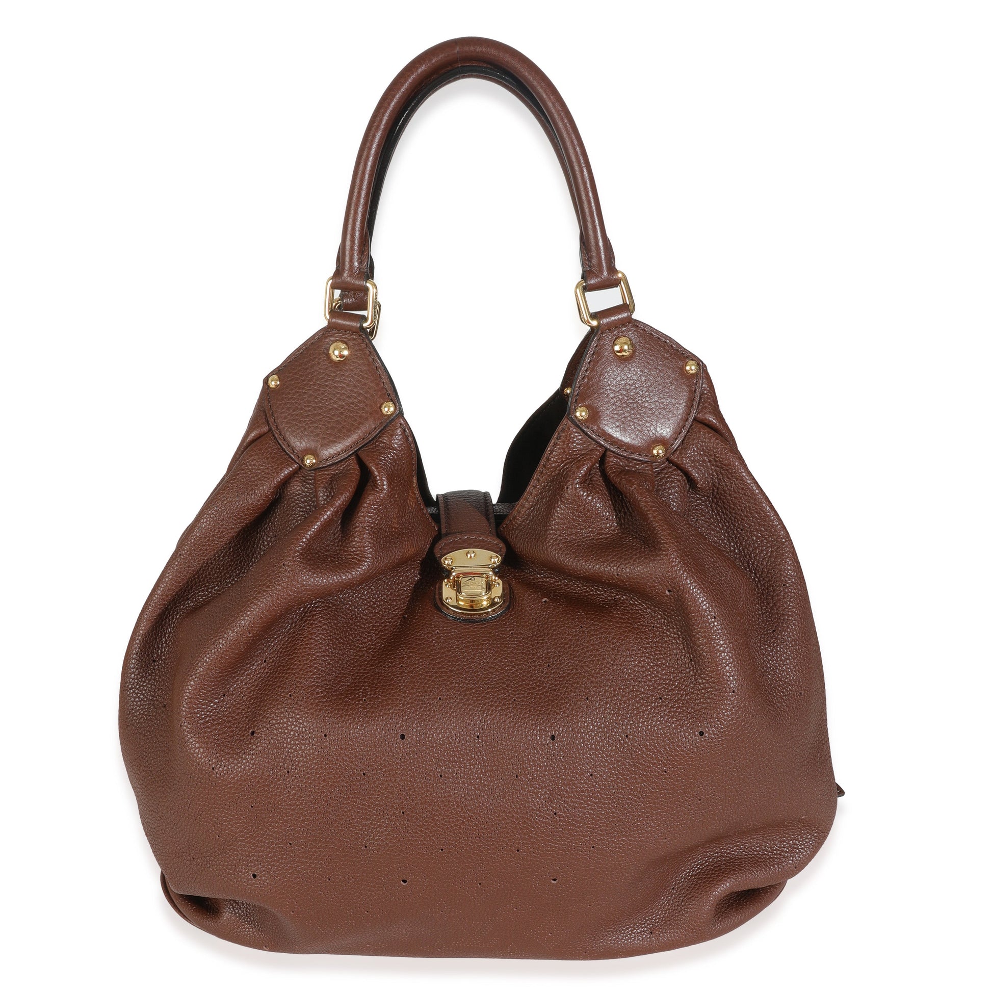 Louis Vuitton Acajou Monogram Mahina L