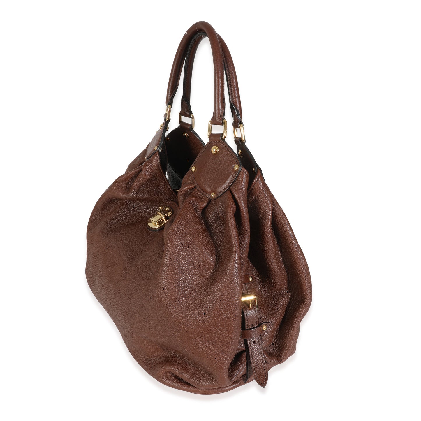 Luxury Women's Handbag | Louis Vuitton Acajou Monogram Mahina L