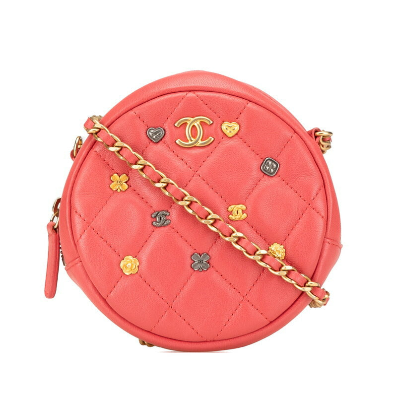 Chanel Coco Matelasse Lambskin Shoulder Bag